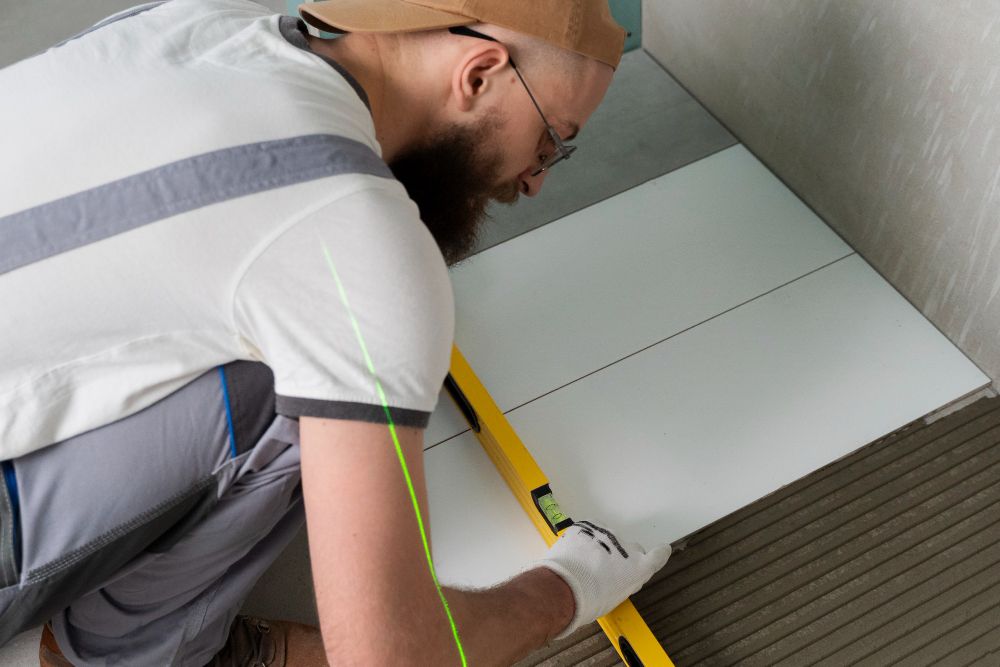 Tiles installation