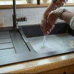 Sink drain cleaning